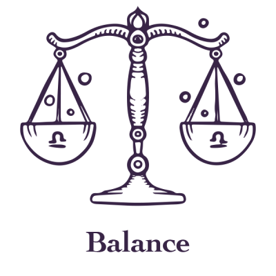 Signe astrologique balance
